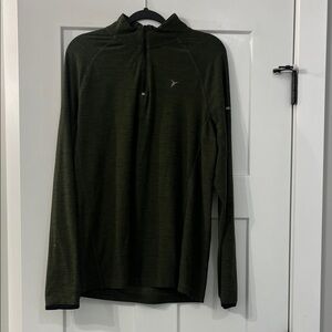 Old Navy Men's Long Sleeve Shirt - Dark Green